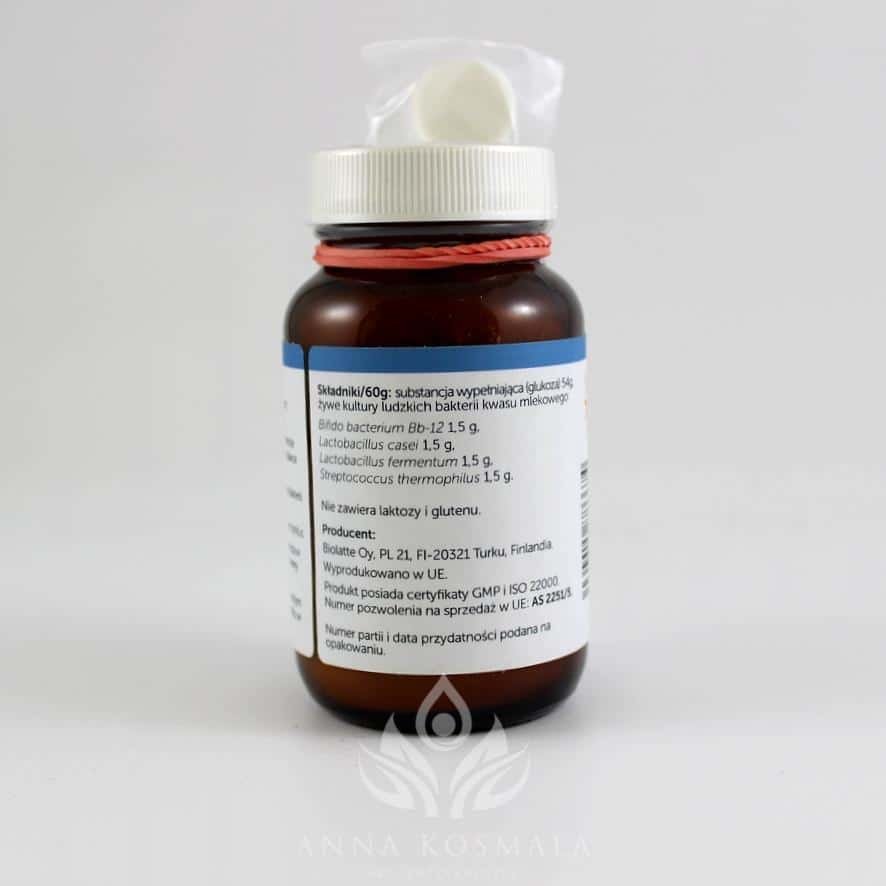 Biolatte Original-L żywe kultury bakterii kwasu mlekowego 60g Biolatte 3