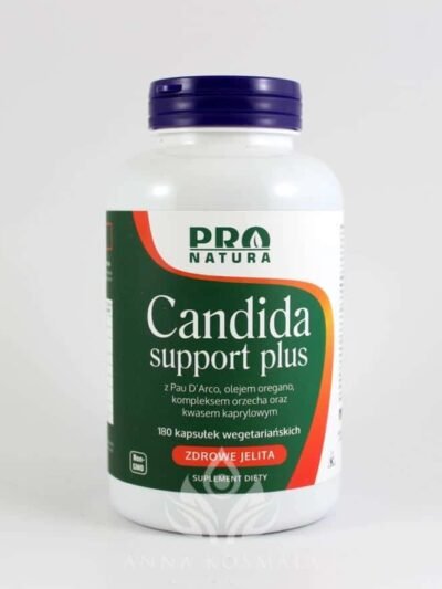 Candida Support Plus Zdrowe jelita 180 kapsułek