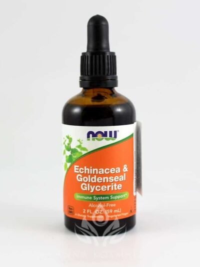 Echinacea & Goldenseal Glycerite (Wyciąg z jeżówki i gorzknika) krople 59 ml