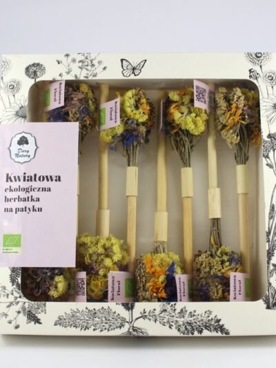 Herbatka na patyku Kwiatowa EKO 8 szt. Dary Natury