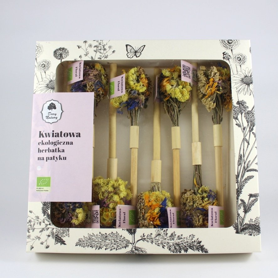 Ekologiczna herbatka na patyku Daty Natury