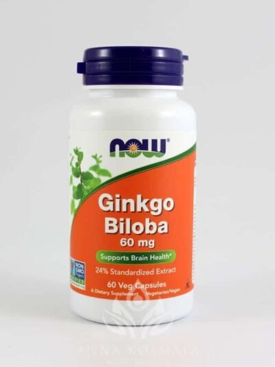 Ginkgo Biloba (Miłorząb japoński) 60 mg 60 kapsułek