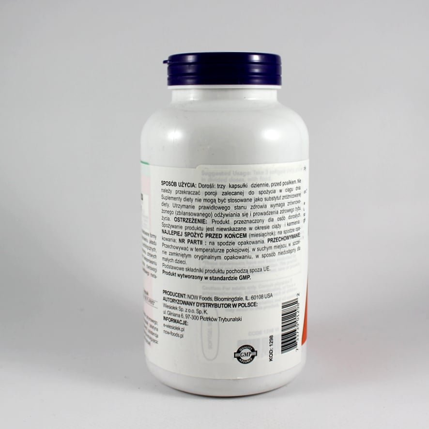 Magnesium citrate 180 żelków Now 3