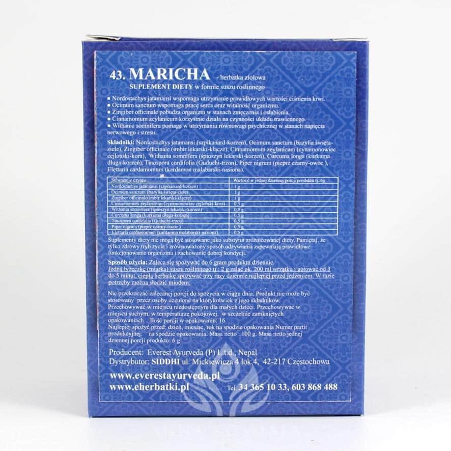 Maricha Tea 100g Everest Ayurveda 3