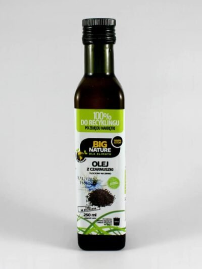 Olej z czarnuszki tłoczony na zimno 250 ml Big Nature