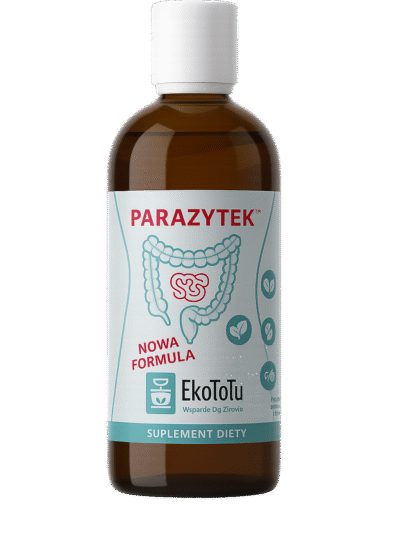 Suplement diety Parazytek EkoToTu – krople ziołowe na pasożyty i detoks organizmu