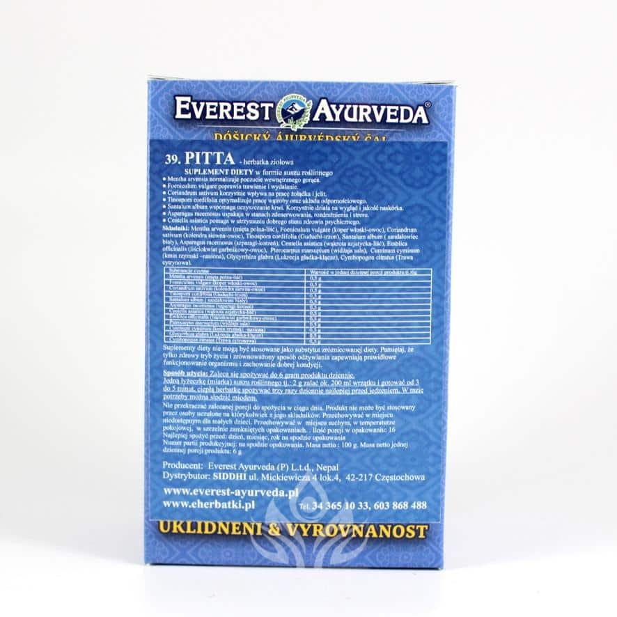 Pitta Tea 100g Everest Ayurveda 3