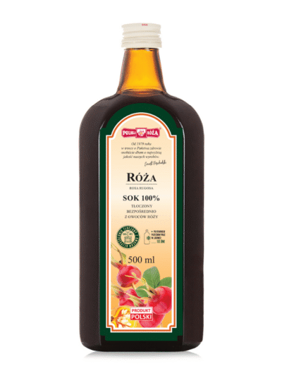 Róża sok 100% bez cukru 500 ml Polska Róża