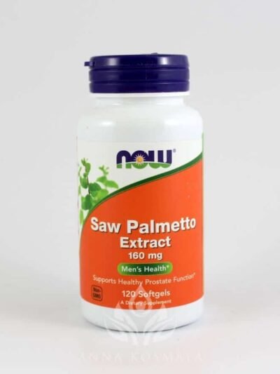 Saw Palmetto Extract (Ekstrakt z palmy sabałowej) 160mg 120 kapsułek