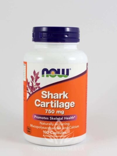 Shark Cartilage (Chrząstka rekina) 750 mg 100 kapsułek