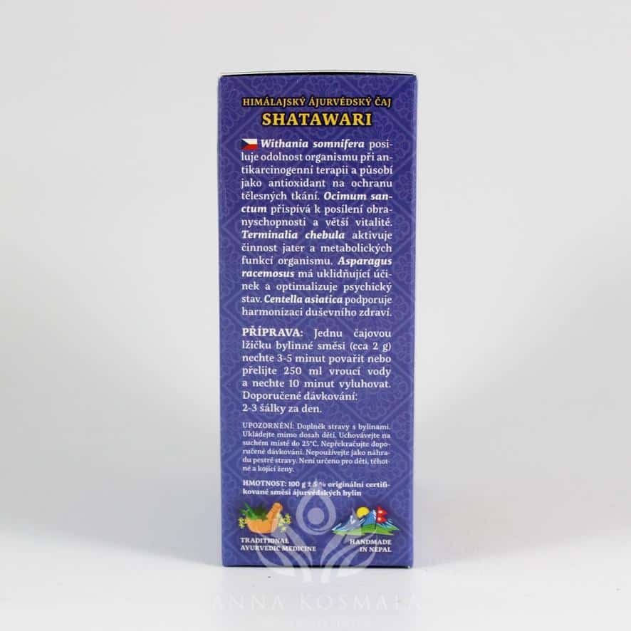 Shatawari Tea 100g Everest Ayurveda 2