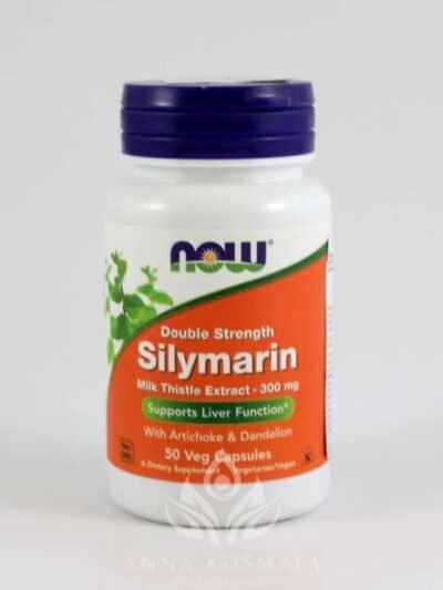 Silymarin Double Strength (Sylimaryna) 300mg 50 kapsułek