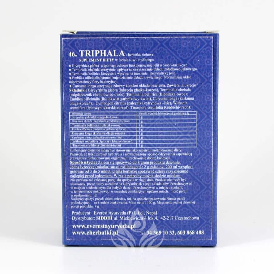 Triphala Tea 100g Everest Ayurveda 3