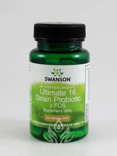 Ultimate 16 Strain Probiotic z FOS (Probiotyk) 60 kapsułek