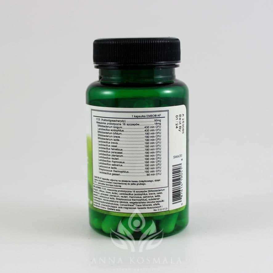 Ultimate 16 Strain Probiotic z FOS- probiotyk 60 kapsułek Swanson 2