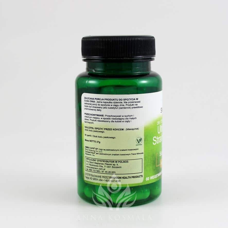 Ultimate 16 Strain Probiotic z FOS- probiotyk 60 kapsułek Swanson 3