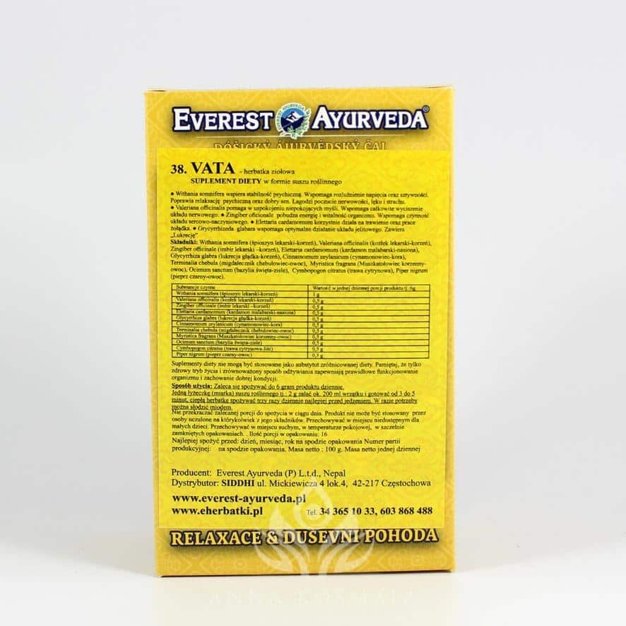 Vata Tea 100g Everest Ayurveda 3