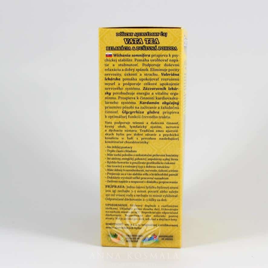 Vata Tea 100g Everest Ayurveda 4