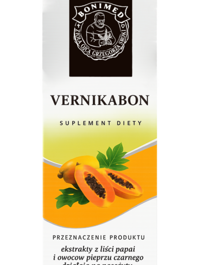 Vernikabon – syrop z ekstraktami i olejkami roślinnymi – 100 ml