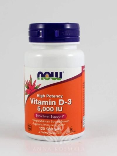 Vitamin D-3 5000IU 120 kapsułek