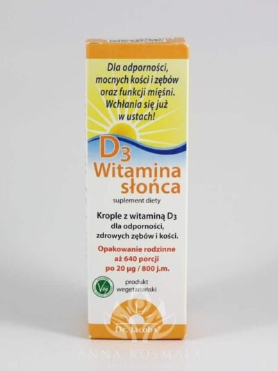 Witamina słońca D3 20 ml