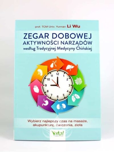 Zegar dobowej aktywności narządów. Autor: Li Wu
