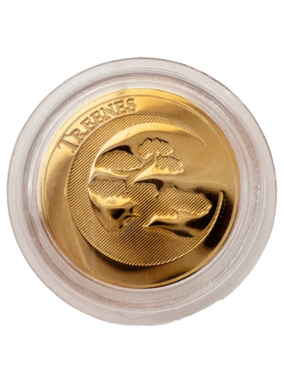 Absorber Funkcyjny Treenes Business Premium Gold 25/1 mm Sterling 925 24 K Do Telefonu Oraz Portfela