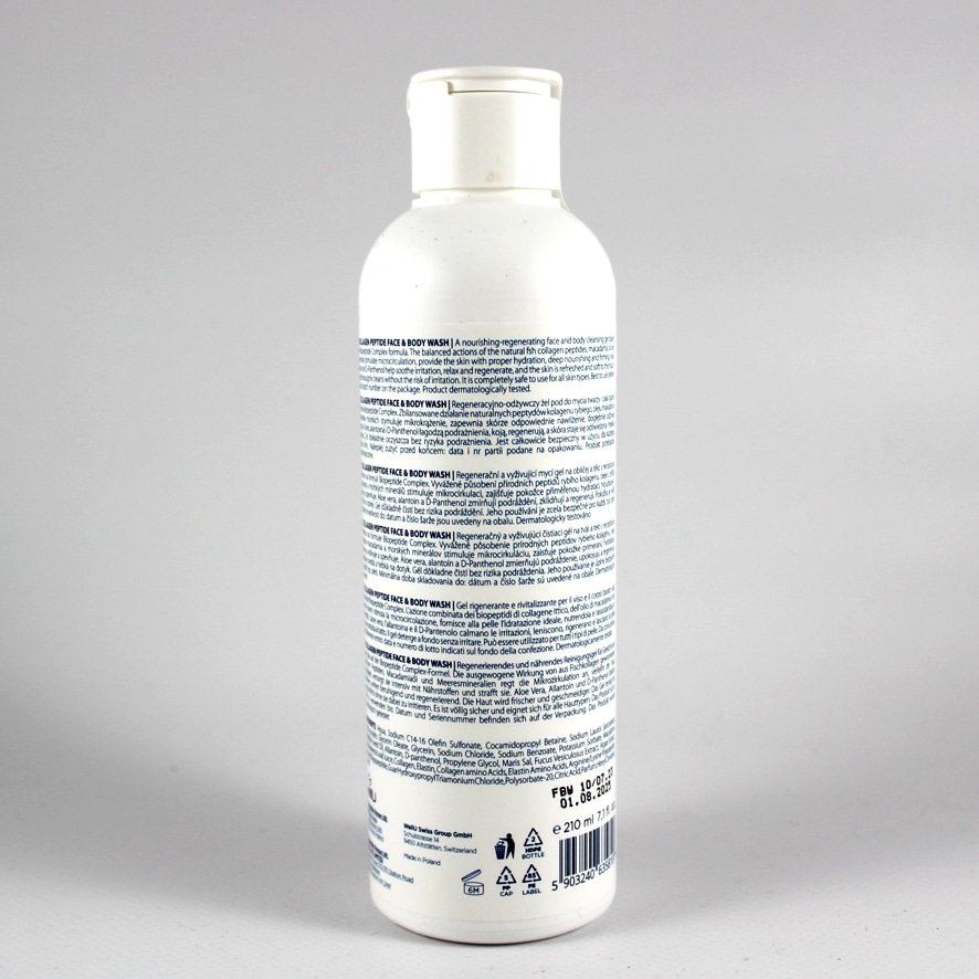 collagen peptide face & body wash 210ml Larens 2