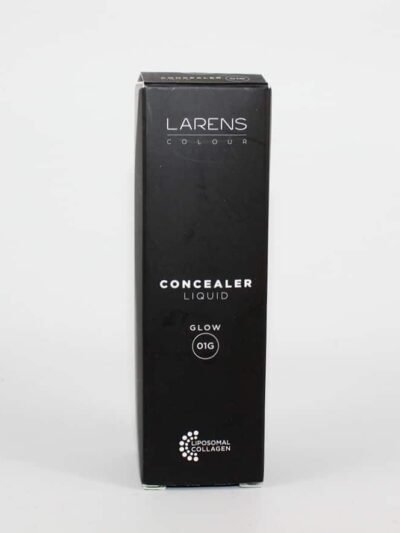 Larens Colour Liquid Concealer Glow 01 - Rozświetlający korektor w płynie jasny 01 10 ml
