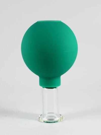 Bańka do Masażu Próżniowego Twarzy - Gumowo-Szklana