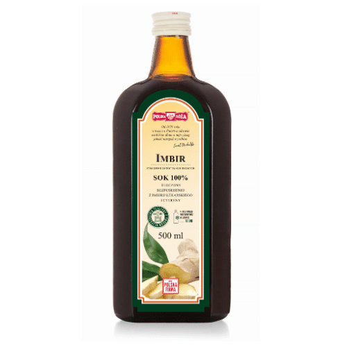 Imbir sok 100% 500 ml Polska Róża