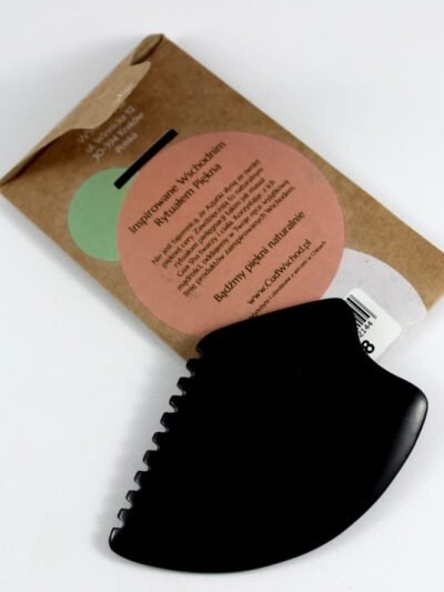 Kamień Gua Sha BIAN do masażu twarzy - trójkąt