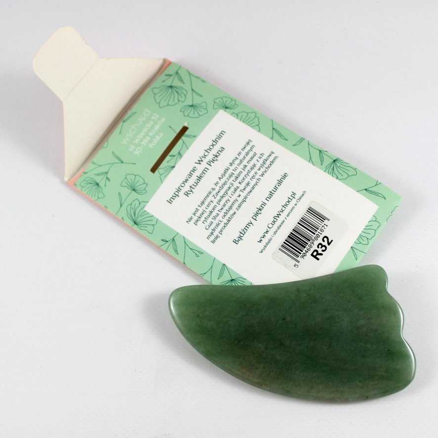 kamien do masażu twarzy zielony 2