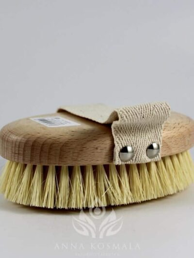 Szczotka do masażu ciała na sucho z włókna naturalnego Tampico - super twarda