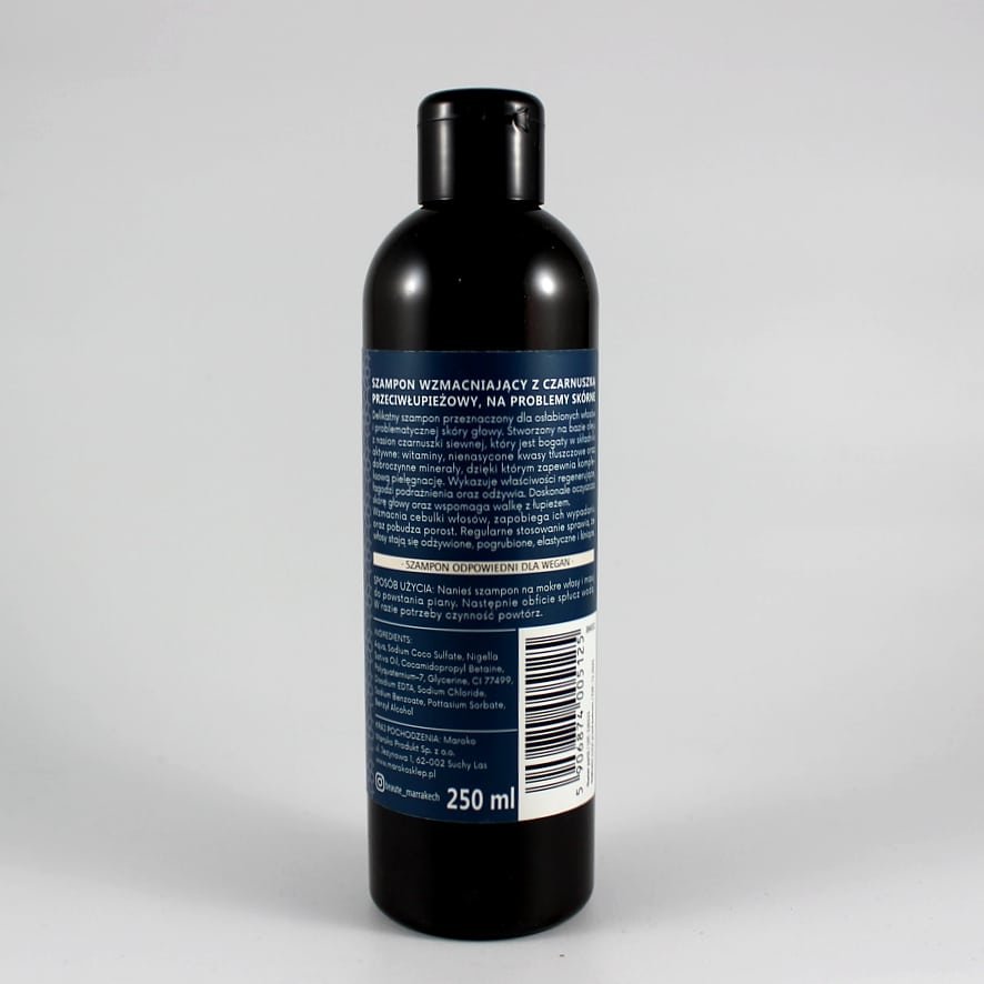 Shampoo z olejem z czarnuszki Beaute Marrakech 250ml 2