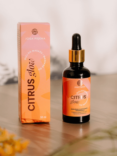 CITRUS GLOW olejek do masażu Joga Piękna 50 ml