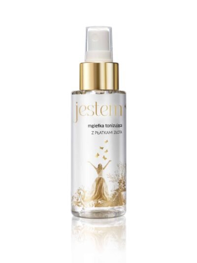 Mgiełka tonizująca z płatkami złota