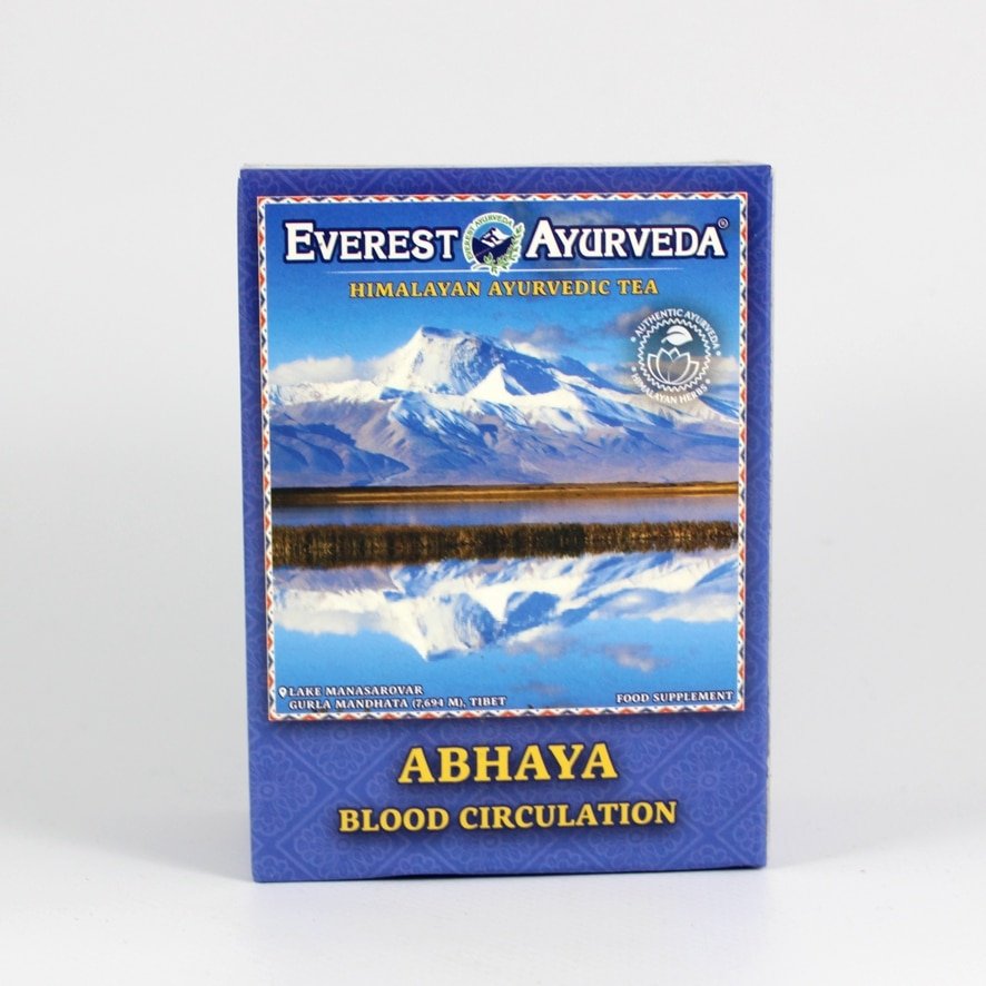 Abhaya Tea 100g Everest Ayurveda 1 Abhaya Tea (Miażdżyca i żylaki) 100g