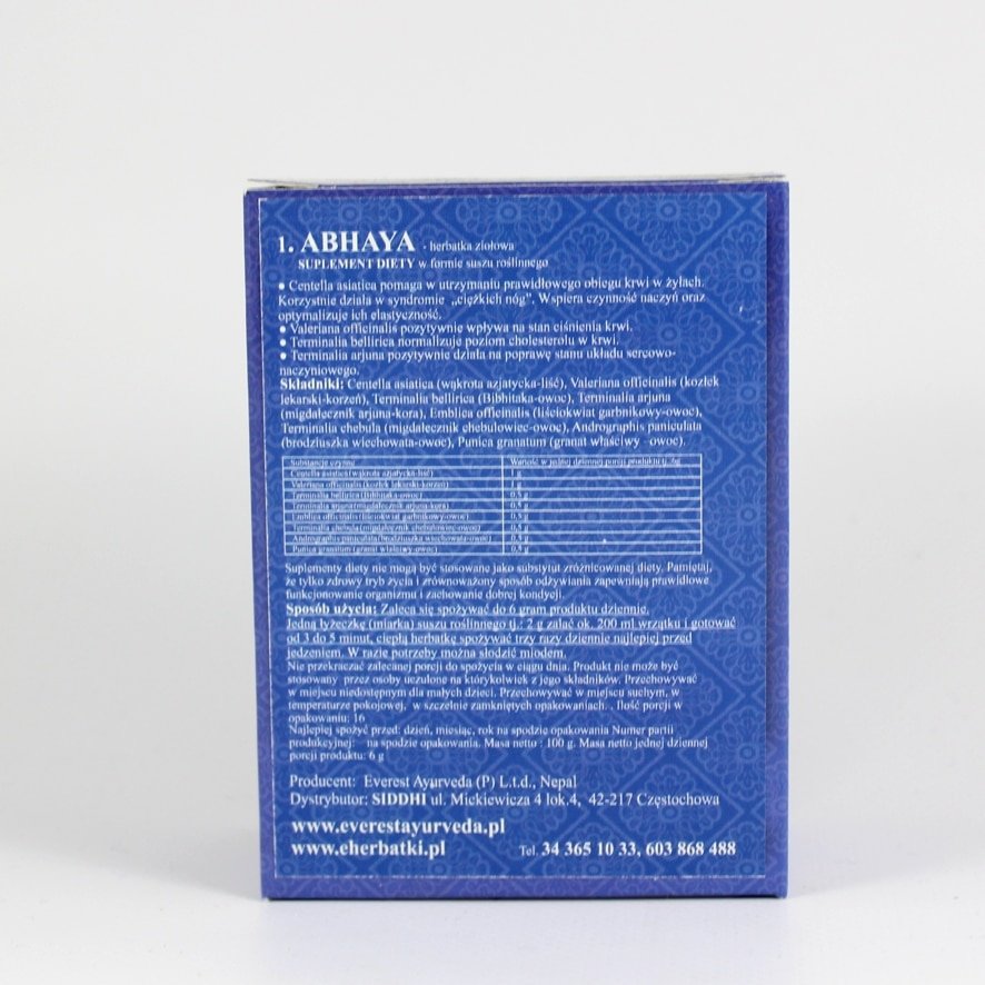 Abhaya Tea 100g Everest Ayurveda 3