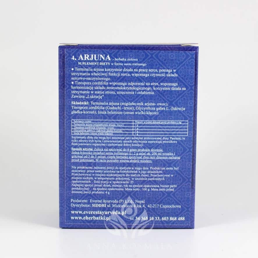 Arjuna Tea 100g Everest Ayurveda 3
