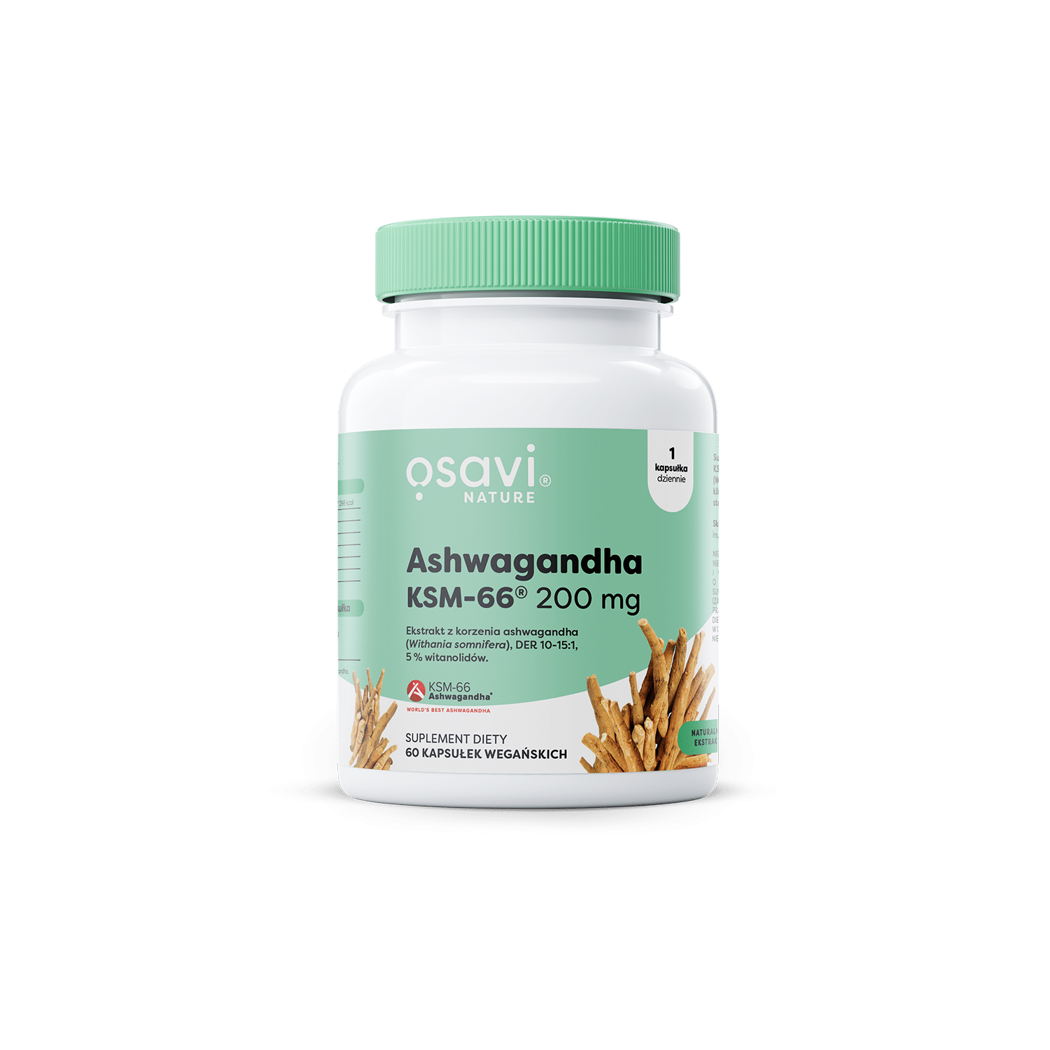 Ashwagandha KSM-66 200 mg Ashwagandha KSM-66® 200 mg 120szt