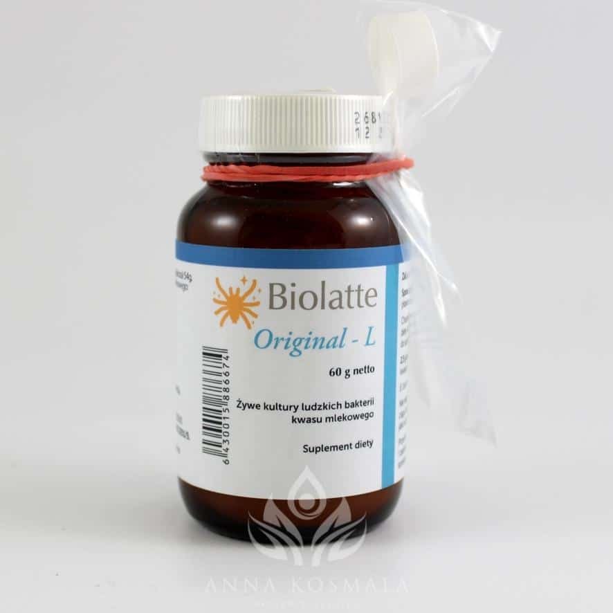 Biolatte Original-L żywe kultury bakterii kwasu mlekowego 60g Biolatte 1 Biolatte Original-L żywe kultury bakterii kwasu mlekowego 60g