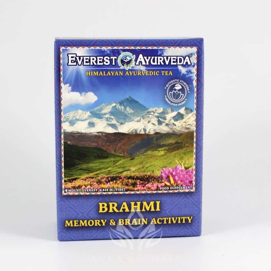 Brahmi Tea 100g Everest Ayurveda 1 Brahmi Tea (Pamięć i czynność mózgu) 100g