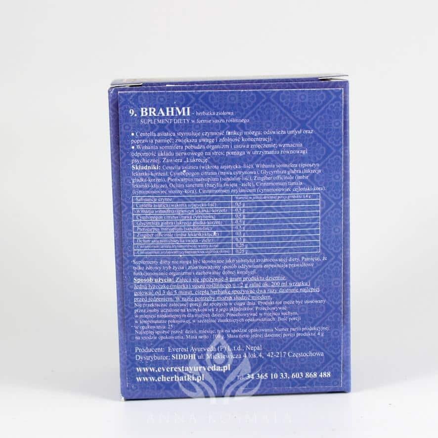 Brahmi Tea 100g Everest Ayurveda 3