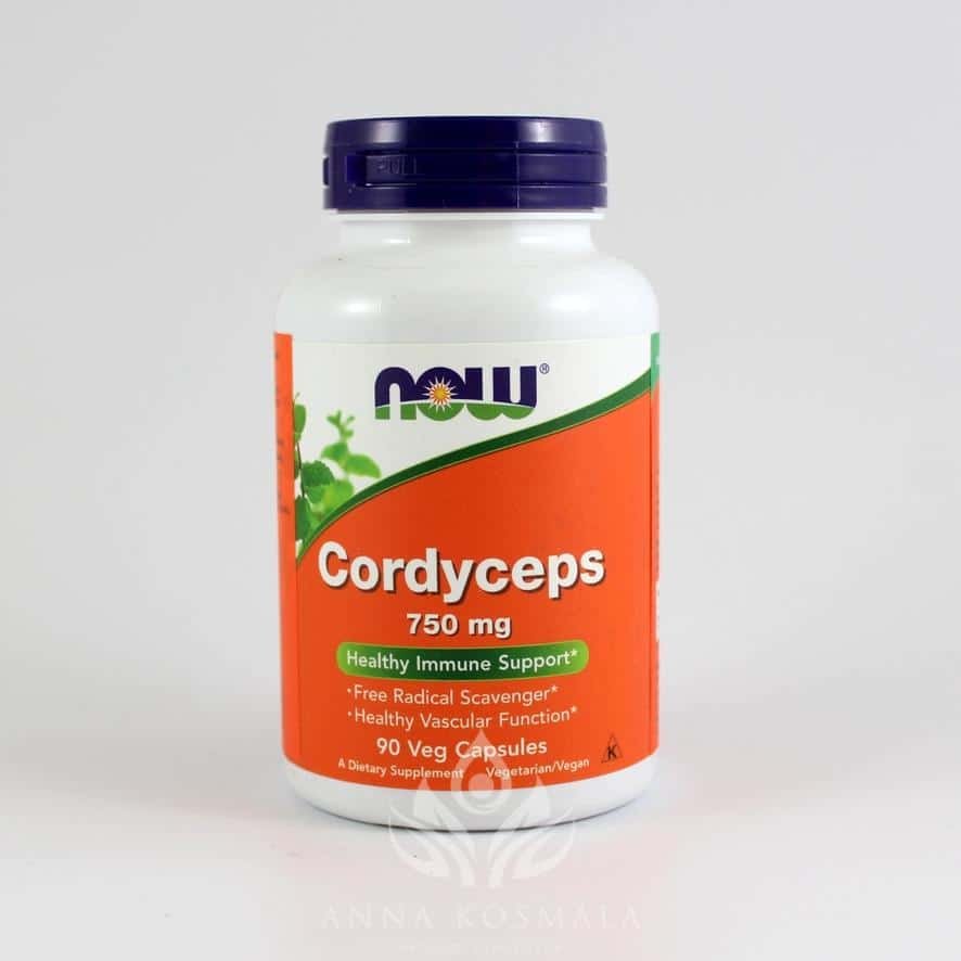 Cordyceps-kordyceps 750mg 90 kapsułek Now 1 Cordyceps (Kordyceps) 750 mg 90 kapsułek