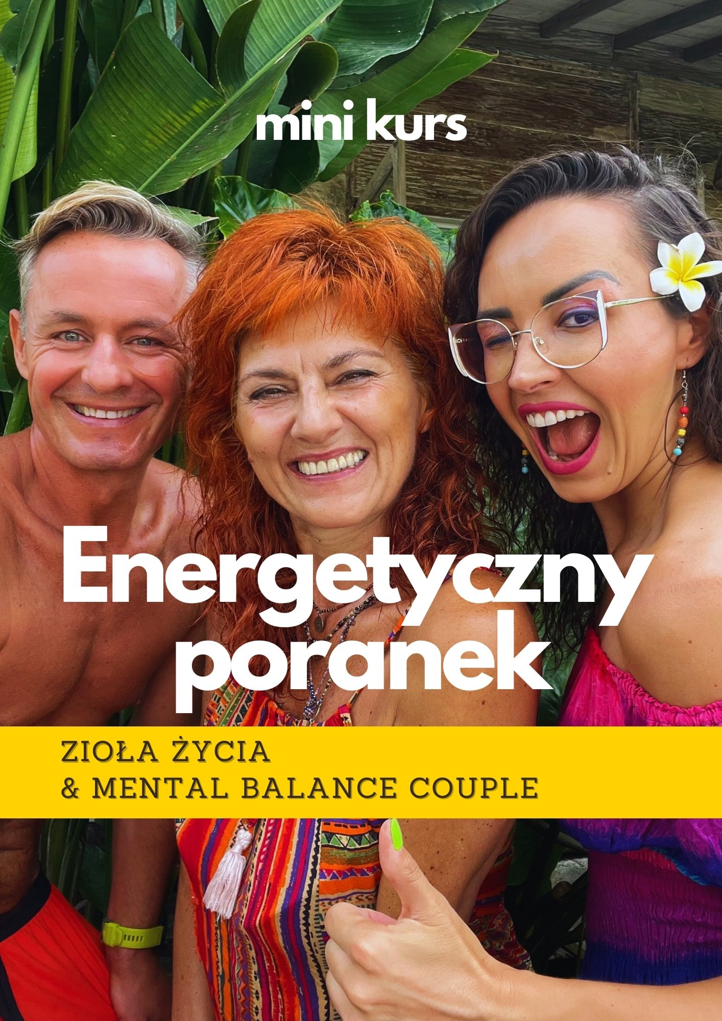 Energetyczny poranek - MINIKURS. -3 okładka kursu wideo pod tytułem energetyczny poranek