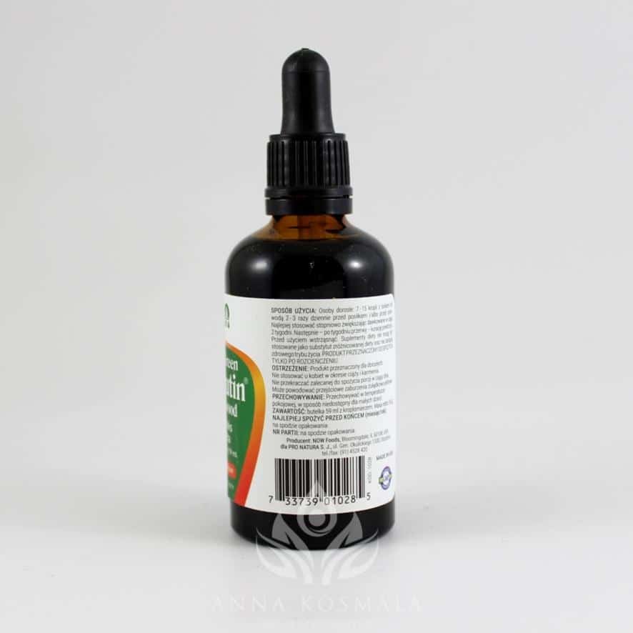 Fresh Green Walnutin Wormwood - wyciąg z zielonego orzecha 59ml Now 2