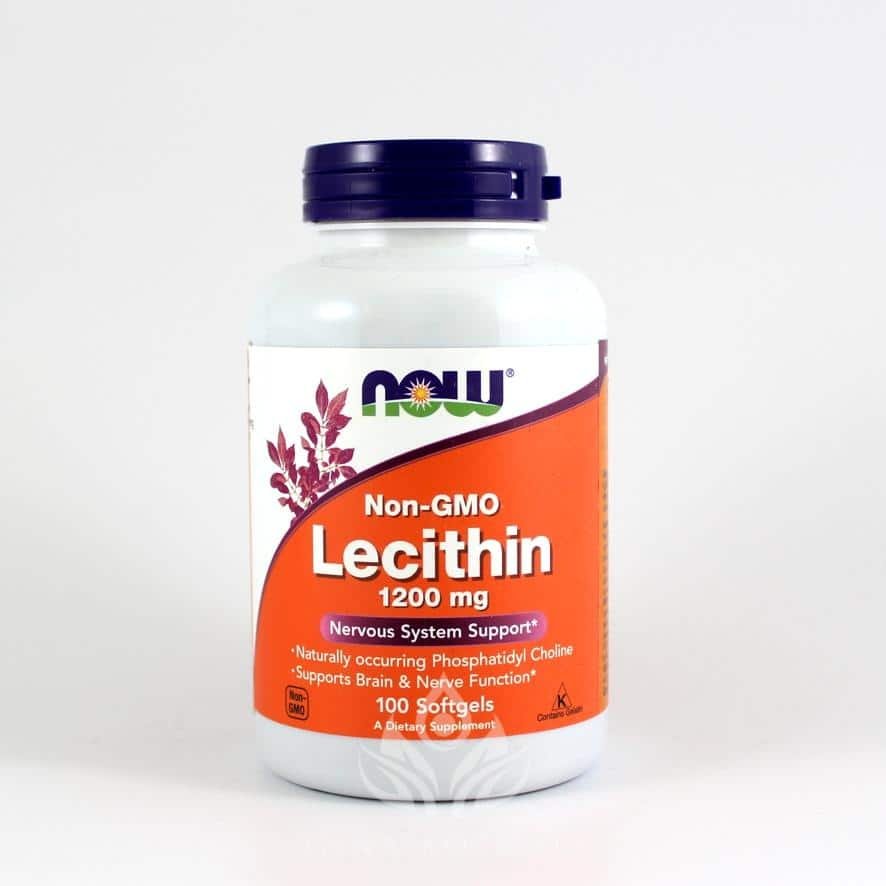 Lecitin 1200mg 100 kapsułek Now 1 Sunflower Lecithin (Lecytyna)1200 mg 100 kapsułek