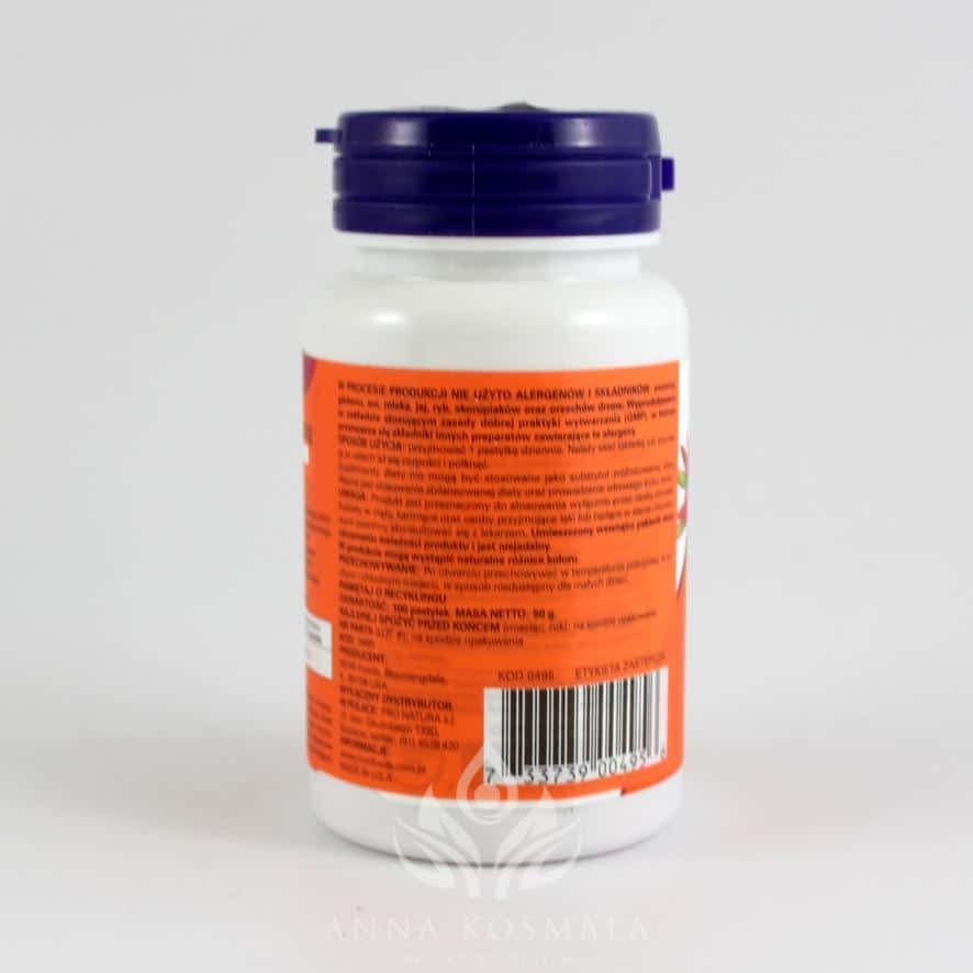 Methyl B-12 1 mcg 100 kapsułek Now 3