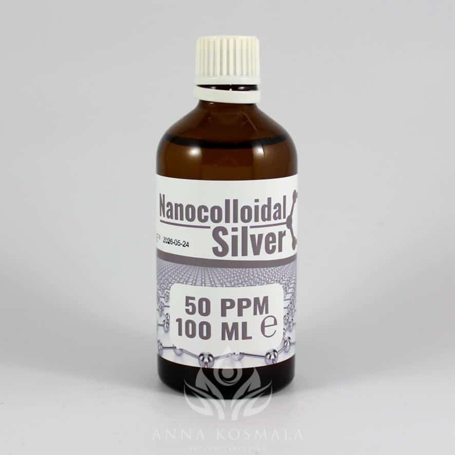 Nanokoloidalne Srebro 50ppm 100ml Srebro Nanokoloidalne 50ppm 100ml